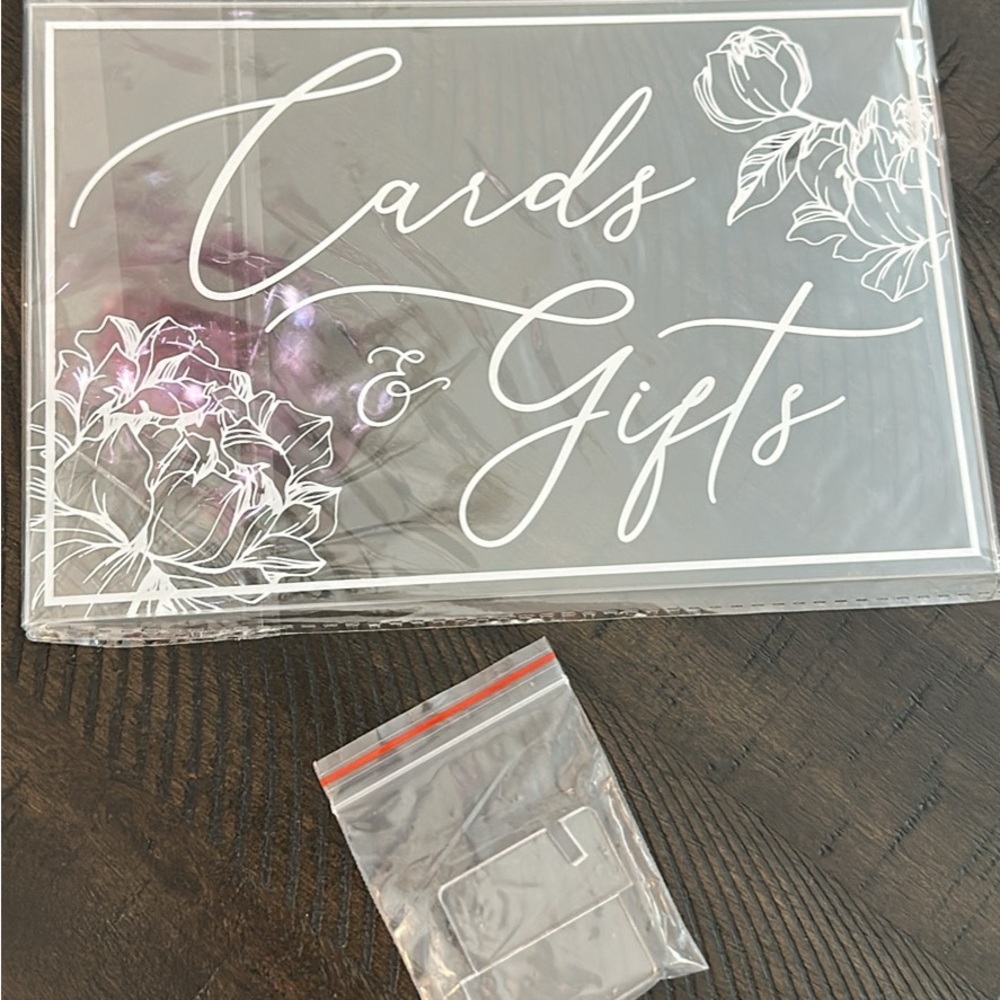 Elegant Cards & Gifts Sign
